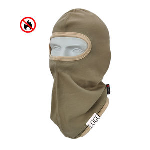 หมวกไหมพรมหนาสำหรับคลุมศีรษะสำหรับสถานีบริการน้ำมันผ้าฝ้ายกันลมสำหรับ EN14116 CAT2ออกแบบโลโก้ได้ตามต้องการ - Product Image 1