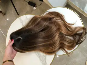 유럽 인간의 머리카락 토퍼 금발 컬러 클립 헤어 피스 유태인 코셔 토퍼 6x7 '7x8' 실크 기본 Toupee 여성