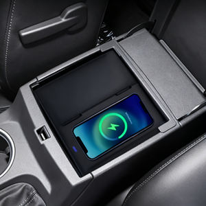 मोबाइल फोन के लिए 15W की प्रमाणित पोर्टेबल वायरलेस चार्जर, चुंबकीय चार्जिंग पैड कार चार्जर प्रमाणित 1 वर्ष - Product Image 3