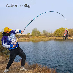 <span class=keywords><strong>Canne</strong></span> da pesca <span class=keywords><strong>Spinning</strong></span> in fibra di vetro 1.8m-3.0m <span class=keywords><strong>per</strong></span> pesca esca spigola in condizioni di spiaggia di acqua salata - Product Image 5