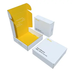 친환경 골판지 스킨 케어 세트 포장 상자 맞춤형 로고 골판지 우편물 우편 스킨 케어 배송 상자
