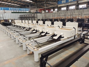 Studio dan <span class=keywords><strong>Reformer</strong></span> Pilates Pribadi dari <span class=keywords><strong>Aluminium</strong></span> Termasuk Kotak Duduk Ekstensi Tali Ganda - Product Image 4