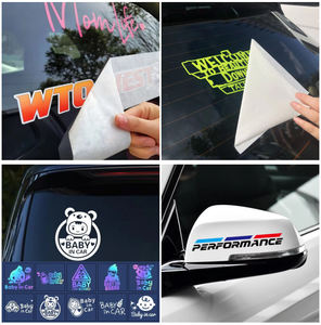 Adesivo in Vinile Personalizzato con Logo Ritagliato Protezione UV per Negozi, Vetri, Paraurti, Wrapping <span class=keywords><strong>Auto</strong></span> e Finestre - Product Image 5