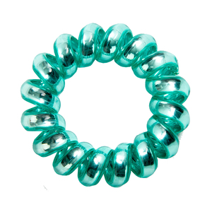 Bandeau de cheveux en plastique avec Logo personnalisé, chouchous en <span class=keywords><strong>spirale</strong></span>, bandes élastiques, Bracelet, nœuds de cheveux bouclés pour femmes - Product Image 6