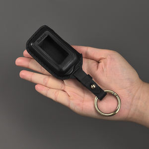 Penutup kunci mobil, penjualan terbaik di Rusia-persegi kulit asli untuk A92 A94 Alarm mobil, gaya perlindungan asli - Product Image 2