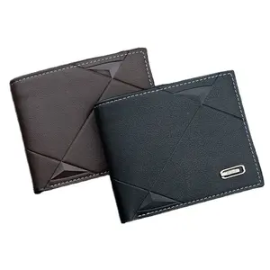 Wholesale Men Binder Wallets Leather Genuine Cardholder Wallet Men Set For Men