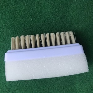 OEM Handwashing Sponge Soft Cleaning <b>Brush</b> Double Sided White For Kitchen Bathroom - Product Image 2