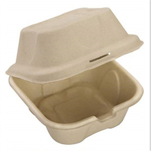 Vaisselle <span class=keywords><strong>jetable</strong></span> 8 pouces à usage unique, de pièces, petits objets écologiques, avec housse de boîte à Hamburger - Product Image 2