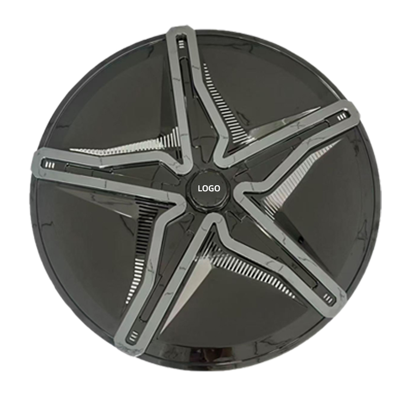 19-25 Model Y (19-inch Wheels) with Black Chrome and Silver