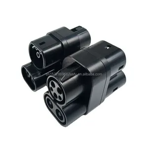 Electric Vehicle Ev Connector Car Charger Thermo Plastic Combo 1 to Combo 2 Dc Ev Charging Ccs1 to Ccs2 Adapter