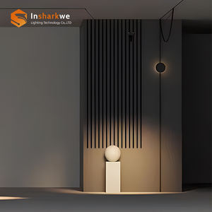 Éclairage sur rail LED magnétique en aluminium moderne, linéaire, flexible, à intensité variable, avec bande tissée, angle réglable librement - Product Image 1