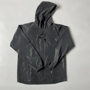 Veste réfléchissante surdimensionnée avec capuche lumineuse <span class=keywords><strong>arc</strong></span>-<span class=keywords><strong>en</strong></span>-<span class=keywords><strong>ciel</strong></span> éblouissante à la mode manteau <span class=keywords><strong>de</strong></span> <span class=keywords><strong>nuit</strong></span> pour le printemps - Product Image 3