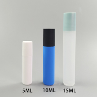 Flacon roll-on populaire en PP+PE de 3/5/8/10/15/20/30 ml, bille roulante, cosmétique, parfum, huile essentielle, soin de la peau, couleur personnalisée, logo personnalisé