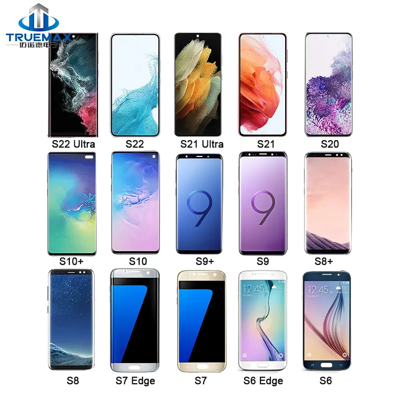 Lcd screen display for samsung galaxy s8 s9 s10plus s10e s10 lite s 20 21 s20 plus g985f s20+ s21 fe s22ultra s22 ultra 5g s23