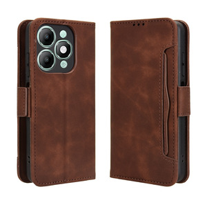 Étui en cuir pour téléphone ITEL A90 4G avec emplacements pour cartes multiples - Product Image 1