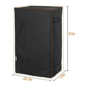 BSCI Factory Fish Smoker Cover Fits Heating Electric Smoker Oil with Wind Against Nylon Tape Straps - Product Image 1