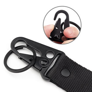 Llavero Tejido Personalizado HEKAI, Correa de Tela Bordada para Llaves, Etiqueta con Nombre y Logotipo Personalizado, Porta Llaves - Product Image 5