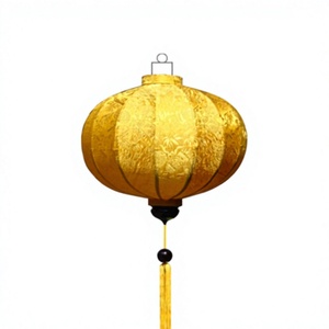 Decorative Vietnam Silk Lanterns Crafted from Premium Silk for Global Wholesale Distribution - Product Image 1