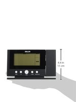 Réveil à projection BALDR avec grand écran LCD, horloge de bureau numérique avec température