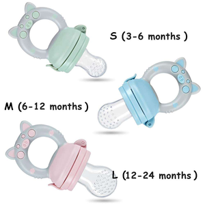 Venta al por mayor de chupete de fruta de grado alimenticio para niños, chupete de comida de fruta fresca para bebés, chupete de <span class=keywords><strong>silicona</strong></span> sin Bpa para comida de bebé - Product Image 5