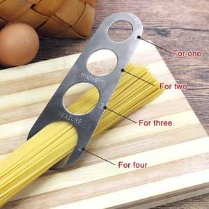 Herramienta de Control de 4 agujeros de acero inoxidable para cocina, medidor de pasta, medidor de fideos finos, herramienta de medición de espagueti - Product Image 4