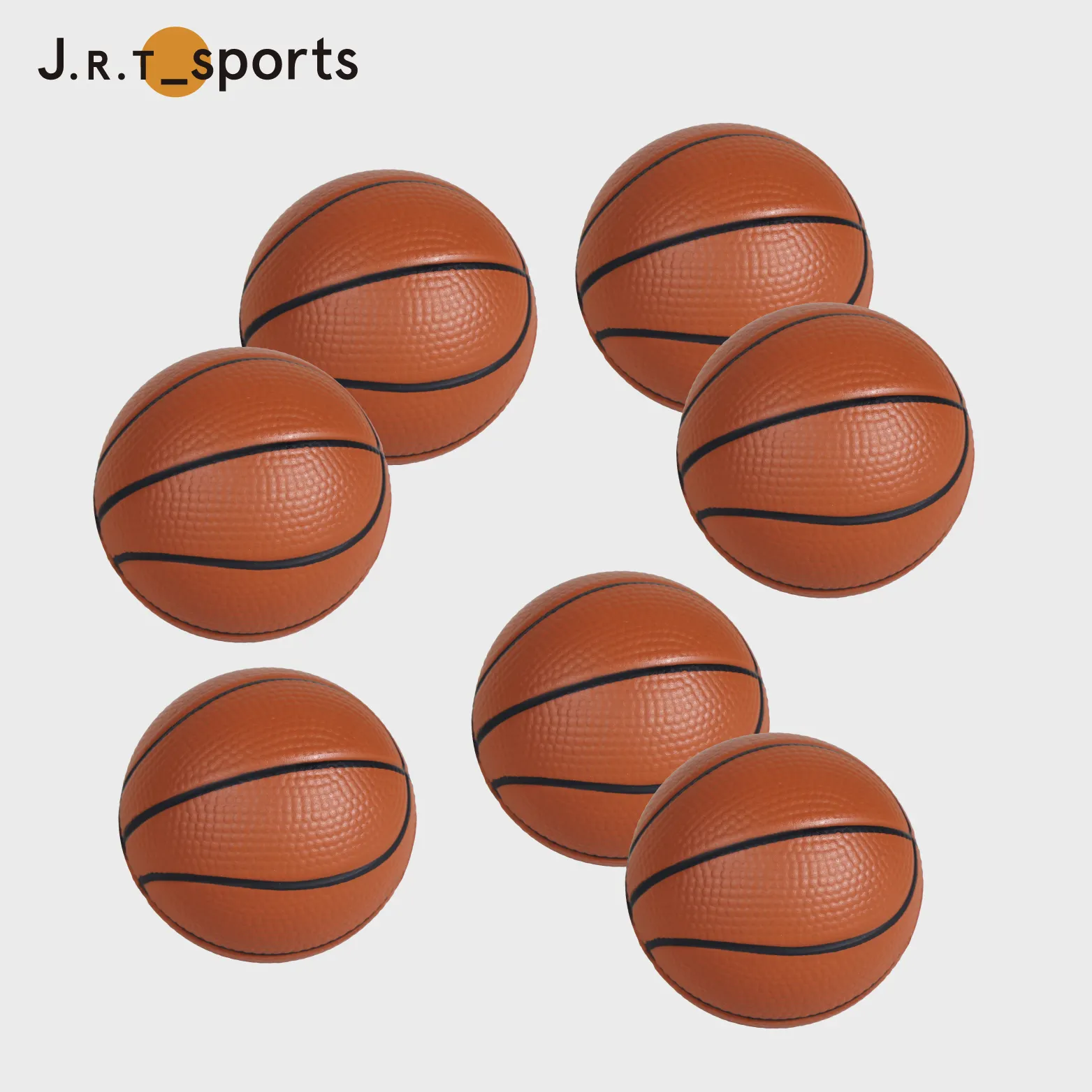 Ontlasten Drukbal Kids Bulk Stressbal Groothandel Anti-Custom Stress Basketbal Pu Foam Stress Bal