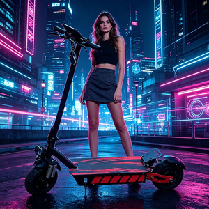 Monopattino Elettrico Pieghevole per Adulti, 1200W Doppio Motore, Capacità di Carico 200KG, Telaio in Alluminio, Batteria al Litio, Autonomia Massima 35km - Product Image 2