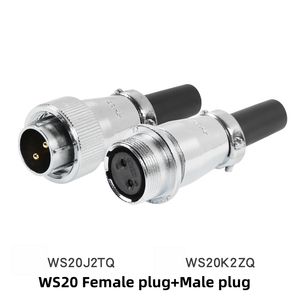 Conector de Aviación WS20, Enchufe y Conector Circular de 2/3/4/5/6/7/9/12 Pines, Tipo Acoplador Macho y Hembra para Equipos Industriales - Product Image 4