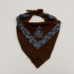 Sciarpa Araba da Uomo alla Moda, Shemagh Yemenita, Keffiyeh Ricamato a Mano, Hijab Kashmiri, Abbigliamento Islamico <span class=keywords><strong>Sufi</strong></span>, Masarhijab Omanita - Product Image 3