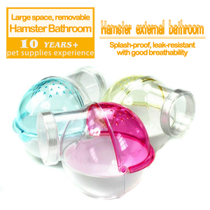 Hamster Dış Mekan Banyo Sauna Odası Akrilik Kum Banyosu Evi Tüneli Çoğu Kafesle Bağlanır Gerbil Cüce Hamster Fareler İçin - Product Image 1