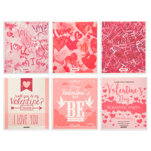 Juego de Tarjetas de Felicitación para el Día de San Valentín, Diseño Romántico con Corazón, Tarjetas Impresas para Parejas, Regalo para Ocasiones Especiales - Product Image 5
