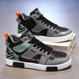<b>Men's</b> 2026 Winter High-Top <b>Shoes</b> Korean Version Trend Versatile Casual Teenagers Leisure Sports <b>Shoes</b> Sneakers <b>Shoes</b> <b>Men</b> - Product Image 4