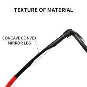 Monturas Ópticas TR90 de Lujo de Alta Gama para <span class=keywords><strong>Hombre</strong></span>, Estilo Deportivo Cuadrado, con Logotipo Personalizado, Venta al Por Mayor Global - Product Image 5