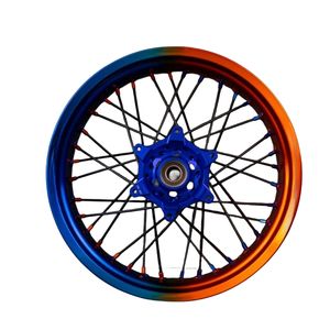 Jantes bicolores adaptées 570 FS Husaberg <span class=keywords><strong>2005</strong></span> 18/19/21 jeu de roues moto Dirt Bike Supermotard roues - Product Image 5