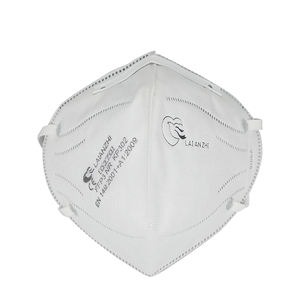 Grosir 4-Layer KN95 <span class=keywords><strong>FPP3</strong></span> sekali pakai dapat dilipat tanpa katup ikat kepala tali dapat disesuaikan klip hidung ramah lingkungan bernapas putih Masker - Product Image 6
