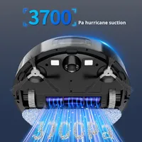 Robot de nettoyage laser intelligent trois-en-un avec réservoir d'eau intégré contrôlé électriquement et aspiration connectée à l'application