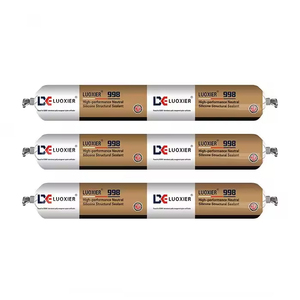 Sellador de Silicona Estructural Neutro OEM, Impermeable <span class=keywords><strong>para</strong></span> Instalación de Mármol y Paneles de Pared, Grado de Construcción y Transporte - Product Image 2