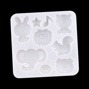 Custom Logo Different Animal Shape Epoxy Hand Made <b>Resin</b> Diy Jewelry Used <b>Silicone</b> <b>Mold</b> OEM\ODM - Product Image 3