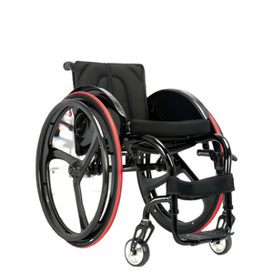 CA9881 Fauteuil Roulant Sport Léger Haute Résistance en Aluminium pour Fournitures de Thérapie de Rééducation - Product Image 1