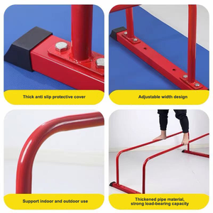 Barras Paralelas para Gateo Infantil, Equipo Profesional <span class=keywords><strong>de</strong></span> Gimnasia para Niños, Soporte <span class=keywords><strong>de</strong></span> Acero para Flexiones y Entrenamiento - Product Image 4