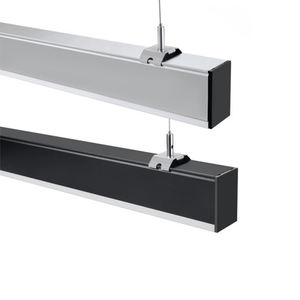 <span class=keywords><strong>Luz</strong></span> lineal LED <span class=keywords><strong>indirecta</strong></span> para iluminación de oficina, marco de carcasa de aluminio negro/Blanco/plateado, 40W, 120cm - Product Image 1