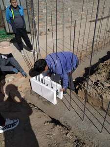 Modernes ICF-Bausystem mit EPS-Foam Isolierten Betonschalungen - Product Image 5