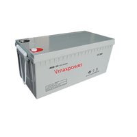 Vmaxpower 12V 50AH Baterai Solid State Sealed untuk Sistem Energi Tenaga Surya Mainan