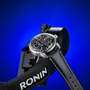Orologio meccanico con <span class=keywords><strong>rotore</strong></span> dal Design originale obblvlo da uomo con cinturino in carbonio forgiato luminoso ad alta tecnologia JM-ROTOR - Product Image 2