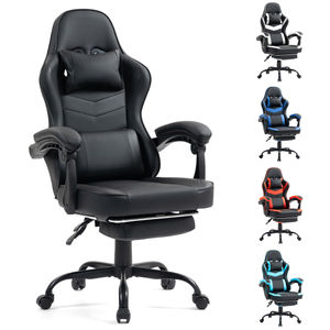 Échantillon gratuit bon marché Anji personnalisé Fauteuil de jeu ergonomique inclinable Silla <span class=keywords><strong>Gamer</strong></span> sur <span class=keywords><strong>PC</strong></span> avec haut-parleurs et massage - Product Image 3