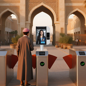 Middle East 99% High <strong>Accuracy</strong> Face Recognition Access Control System School <strong>Biometric</strong> Attendance Machine for Schools - Product Image 1