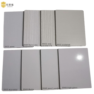 Hojas laminadas HPL blancas brillantes LESIFU 0,6mm/0,7mm precios de <span class=keywords><strong>Formica</strong></span> resistentes al fuego impermeables <span class=keywords><strong>para</strong></span> <span class=keywords><strong>tablero</strong></span> laminado blanco - Product Image 3