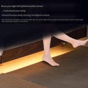 5V LED Neon Ánh sáng Dải Đèn Dimmable thông minh LED cảm biến chuyển động của con người linh hoạt dải ánh sáng LED pin USB cung cấp điện - Product Image 5