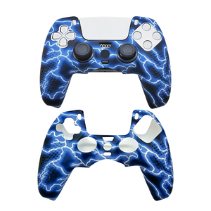 Anti-Slip <strong>PS5</strong> <strong>Controller</strong> Silicone <strong>Case</strong> for Sony <strong>PS5</strong> Mix-colors Water Transfer Patterns Skin Protective Cover <strong>Case</strong> Gamepad <strong>Case</strong> - Product Image 2