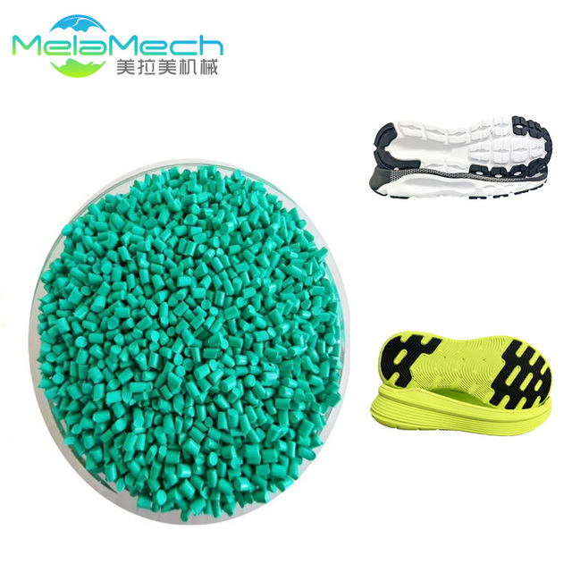 Melamech EVA Synthetic Rubber Pellets Slippers Shoe Soles Customizable Eco-Friendly Foaming Granules Injection Molding Fujian